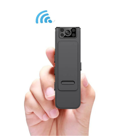 HD 1080P Noise Reduction Portable Night Vision Wearable Body Camera for Home Outdoor