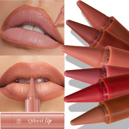 HQDA 3.9 3.9 out of 5 stars (92) 6Pcs/Set 2-in-1 Gradient Lip Liner & Lipstick Set