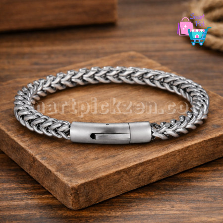 Vintage Link Chain Men's Chunk Bracelet (B0010)