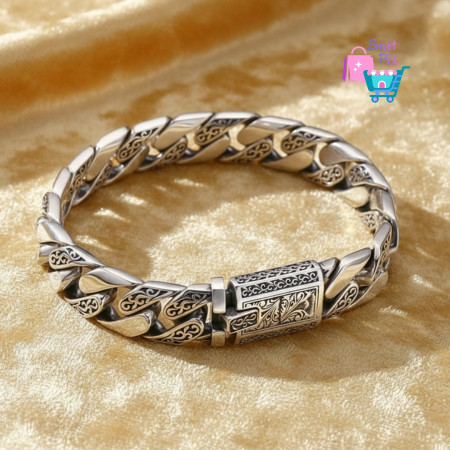 Punk Retro Cuban Bracelet (B0026)