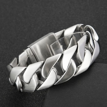Bracelets Braided Thick Chain Stainless Steel Cute Bracelets (SPB0031)