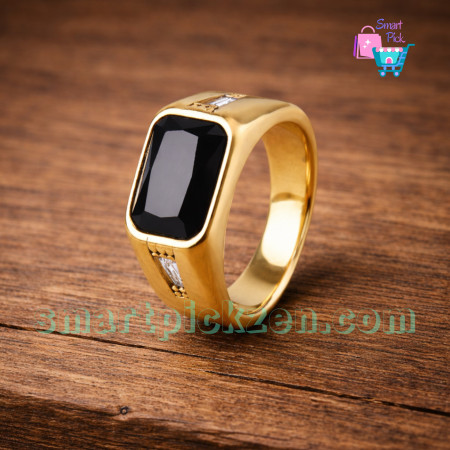 Turkish-style signet ring for men (SPR0020) [Size 8-12]