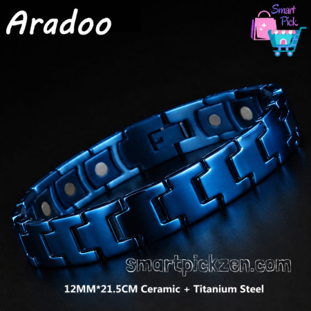 Powerful Magnetic Bracelets Blue (B0048)